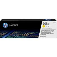 HP toner 201X, 2 300 pagina's, OEM CF402X, geel - thumbnail
