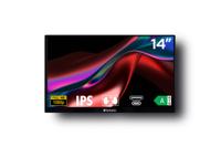 Verbatim PMT-14 Touchscreen monitor Energielabel: A (A - G) 35.6 cm (14 inch) 1920 x 1080 Pixel 16:9 6 ms HDMI, USB-A 2.0, USB-C, Hoofdtelefoon (3.5 mm - thumbnail