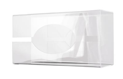Mediqo-line MediQo-line kunststof handschoendispenser groot MQGLV - transparant