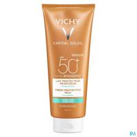 Vichy Capital Soleil Fresh Protective Milk Water Resistant SPF 50+ 300ml - thumbnail