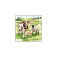 Ambiente Servetten 33cm boerderijdieren - thumbnail