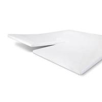 Walra Hoeslaken Splittopper Wit-160 x 200/210 cm - thumbnail