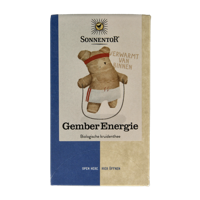 Gember energie thee bio 18 Zakjes - thumbnail