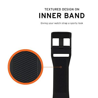 Urban Armor Gear Scout Sportieve horlogeband 44 mm, 45 mm, 46 mm Zwart Watch Ultra 2, Watch Ultra 3 Urban Armor Gear Scout Sportieve horlogeband 44 mm, 45 mm, 46 mm Zwart Watch Ultra 2, Watch Ultra 3