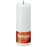 Bolsius shine rustiekkaars 190/68 cloudy white - thumbnail