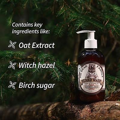 Mr Bear Family Beard Care Beard Wash Gel Woodland 250ml