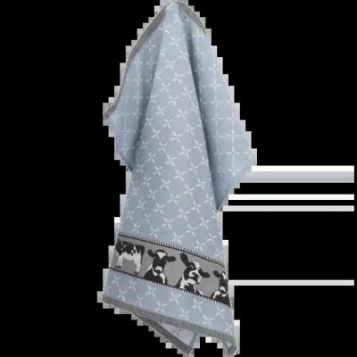 Bunzlau Castle Bunzlau Castle Cows theedoek 65x65 Grey-Blue