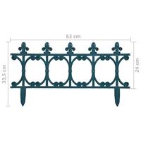 Gazonranden 16 st 10 m PP groen - thumbnail