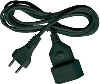 Brennenstuhl Verl Kabel 1161790 verlengsnoer eurostekker binnengebruik 3m zwart - thumbnail