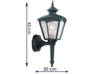 KonstSmide Klassieke buitenlampCassiopeia zwart - 480-750 - thumbnail