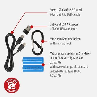 Brennenstuhl ledlamp "oli 400 as battery-powered solar out oli 400 as