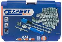 Expert by Facom doppenset met hulpstukken 1/4" | 73-delig | in koffer | E030707 - E030707 - thumbnail