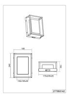 Trio Led buitenlampWitham - 277860142 - thumbnail