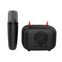 Karaokekit / Bluetooth-luidspreker en draadloze microfoon - Algemene voorwaarden - DIABLO, Magische stemeffecten, batterijduur van 8 uur, opladen via USB - thumbnail