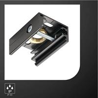 Eutrac 145730 230V-railsysteemcomponenten Railadapter SLV Zwart - thumbnail