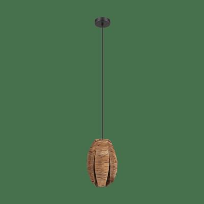 Eglo Landelijke hanglampMongu 1 Ø 18cm - 43294