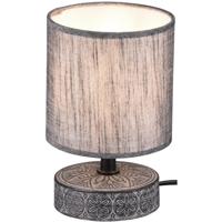 LED Tafellamp Mat Grijs Keramiek | E14 Fitting | Stijlvol & Duurzaam - thumbnail