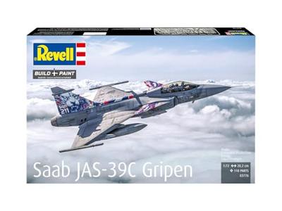 Revell modelbouwpakket - saab jas-39c gripen 1:72 - 120dlg.