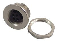 binder 09-0412-00-04 Ronde connector Flensbus Totaal aantal polen: 4 Serie (ronde connectoren): 712 1 stuk(s) - thumbnail