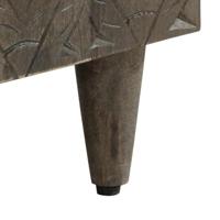 Dressoir 90x33x75 cm massief mangohout - thumbnail