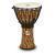 Toca SFDJ-9K Synergy Freestyle Rope Tuned 9 inch djembe Toca SFDJ-9K Synergy Freestyle Rope Tuned 9 inch djembe