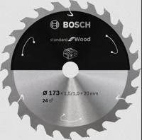 Bosch Accessories Bosch Power Tools 2608837690 Cirkelzaagblad Aantal tanden: 24 1 stuk(s) - thumbnail