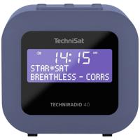 TechniSat TECHNIRADIO 40 Klok Digitaal Blauw, Grijs - thumbnail
