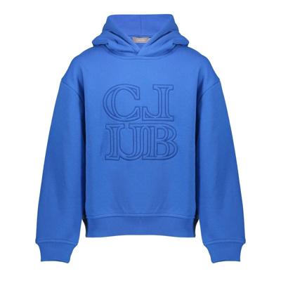 Geisha winter hoodie meisjes - blauw - club