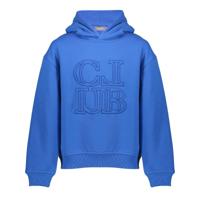 Geisha winter hoodie meisjes - blauw - club - thumbnail