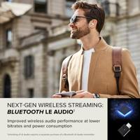 CREATIVE Zen Air Plus Lichte, echte draadloze in-ear met Bluetooth LE-audio, hybride actieve ruisonderdrukking, omgevingsmodus, tot 32 uur totale speeltijd, 6 microfoons - thumbnail