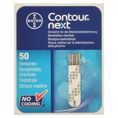 Contour Next Test Strips Bloedglucose 50 Stuks Bayer