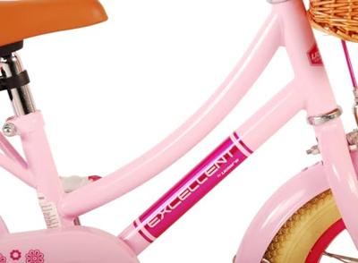 Volare excellent kinderfiets - meisjes - 12 inch - roze