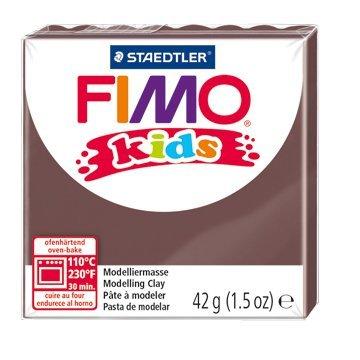 Fimo kids boetseerklei bruin, 42gr