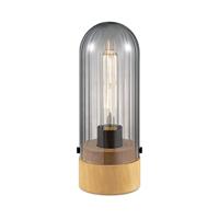 Light depot - tafellamp Capri klein - hout/glas - Outlet - thumbnail