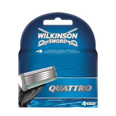 Wilkinson Wilkinson Quattro Scheermesjes (4st.) Wilkinson Wilkinson Quattro Scheermesjes (4st.)