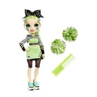 Rainbow High Cheer Doll- Jade Hunter (Green) - thumbnail