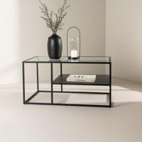 Nohr Salontafel 'Donovin' 90 x 60cm, kleur Zwart - thumbnail