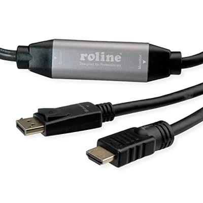 ROLINE DisplayPort Kabel DP - UHDTV, M/M, zwart, 10 m