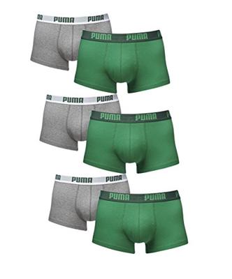 Heren Boxer Shorts Puma Basic Groen (2 uds) Maat L