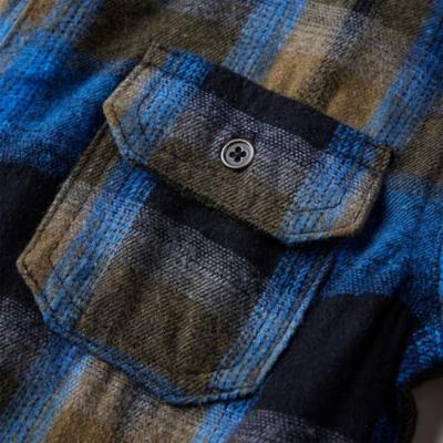 Kinderoverhemd met omgeslagen kraag 116 Kinderoverhemd met omgeslagen kraag 116