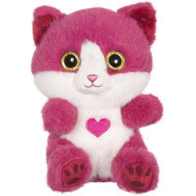 Cutydoo Love Kat Pluche - GIPSY TOYS - 13 cm - Frambozenroze