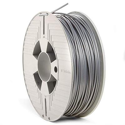Verbatim 55329 PLA 3D Filament. Silver/Metal 2.85 mm Diameter. 1kg Reel Filament PLA kunststof 2.85 mm 1000 g Grijs 1 stuk(s) Verbatim 55329 PLA 3D Filament. Silver/Metal 2.85 mm Diameter. 1kg Reel Filament PLA kunststof 2.85 mm 1000 g Grijs 1 stuk(s)