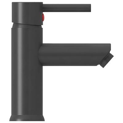 VidaXL Wastafelkraan 130x176 mm grijs
