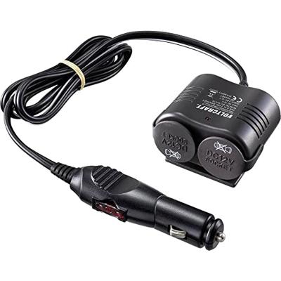 VOLTCRAFT DC 12-2.10 Sigarettenaanstekerverdeler Aantal sigarettenaanstekerbussen 2 x Stroombelasting (max.) 10 A