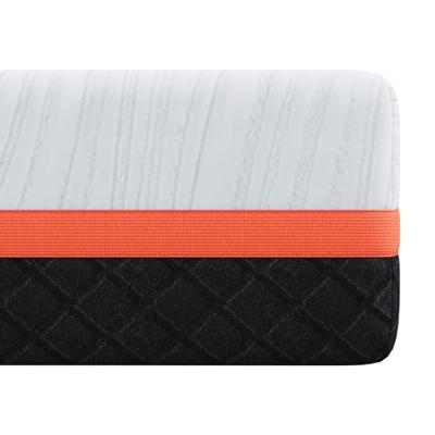 Matras Wit en Grijs 80 x 160 cm Traagschuim