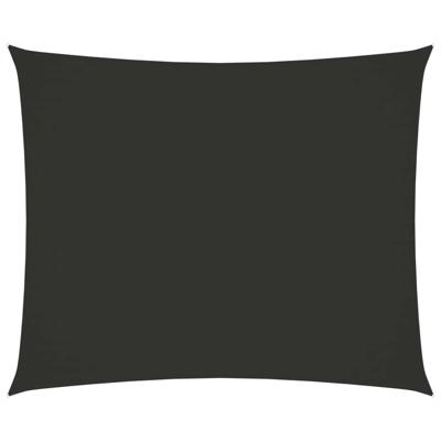 VidaXL Zonnescherm rechthoekig 4x5 m oxford stof antracietkleurig