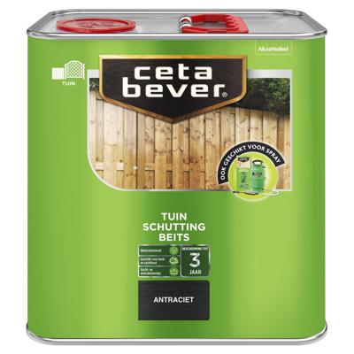 Cetabever Schuttingbeits Mat - Antraciet - 2,5 liter