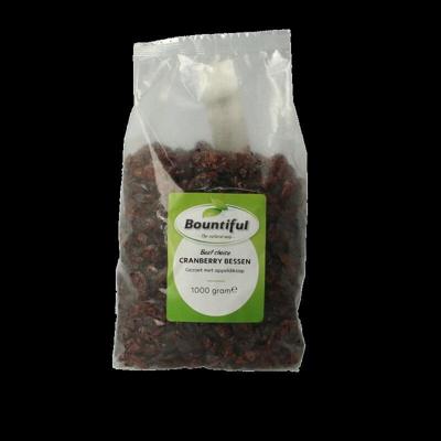 Cranberries gezoet met appeldiksap 1 Kilogram