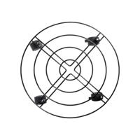 Esschert Design plantentrolley metaal rond l - thumbnail