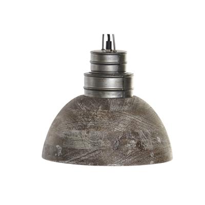 Plafondlamp Home ESPRIT Metaal Mangohout 25 W 29 x 29 x 28 cm